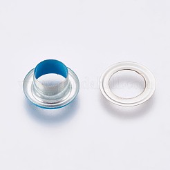Iron Grommet Eyelet Findings&nbsp;IFIN-WH0023-C13