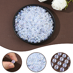 500Pcs UV Plating Acrylic Beads&nbsp;OACR-SP0001-85B