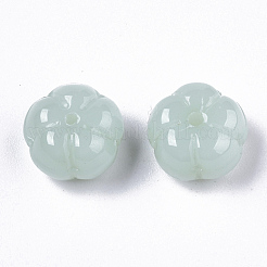 Spray Painted Glass Beads&nbsp;GLAA-N035-07A-A01