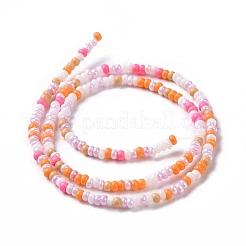 Glass Seed Bead Strands&nbsp;LAMP-B021-04C