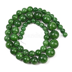 Natural Mashan Jade Graduated Beads Strands&nbsp;GG-CBA2AE1-A08-P