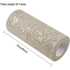 Glitter Sequin Deco Mesh Ribbons&nbsp;OCOR-BC0008-37