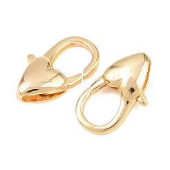 Brass Lobster Claw Clasps&nbsp;KK-H287-08D-G
