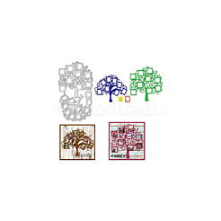 Tree Carbon Steel Cutting Dies Stencils&nbsp;DIY-WH0309-2168