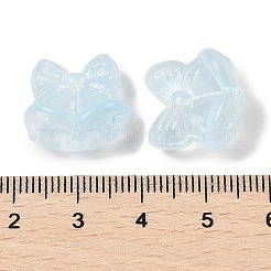 Transparent Spray Paint Glass Beads&nbsp;X-GLAA-Z011-06
