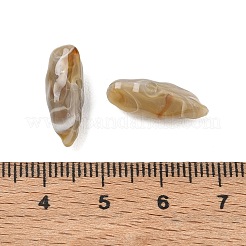 Two Tone Imitation Gemstone Style Acrylic Beads&nbsp;AC-CBA6852-01B
