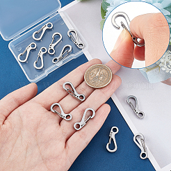201 Stianless Steel Kecychain Clasps&nbsp;STAS-UN0039-76P