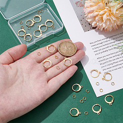 304 Stainless Steel Leverback Earring Findings&nbsp;STAS-UN0063-64