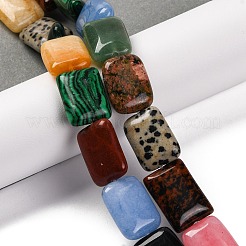 Natural & Synthetic Mixed Stone Beads Strands&nbsp;G-T047-B14-01