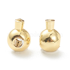 Brass Crimp Beads&nbsp;KK-F826-04G
