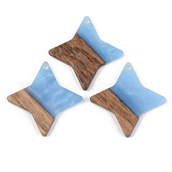 Resin & Walnut Wood Pendants&nbsp;RESI-S389-011A