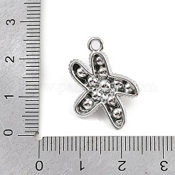 Alloy Rhinestone Pendants&nbsp;FIND-F013-06B-P