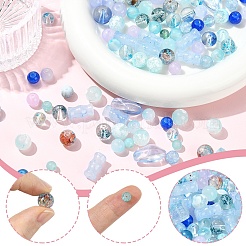 205G Transparent Glass Beads&nbsp;DGLA-YW0001-57A