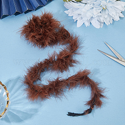 1Pc Turkey Feathers Fluff Boa for Dancing&nbsp;AJEW-GF0012-31B