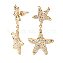 304 Stainless Steel Dangle Stud Earrings for Women&nbsp;SA-CBA7107-01G