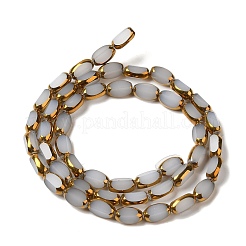 Electroplate Glass Beads Strands&nbsp;EGLA-P061-02B-01