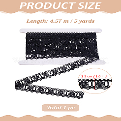 5 Yards Polyester Lace Trims&nbsp;OCOR-LP0002-91B