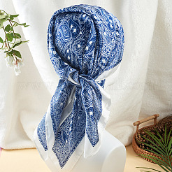 4Pcs 4 Colors Polyester Square Scarf&nbsp;AJEW-TA0003-30
