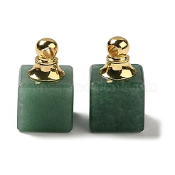 Natural Mixed Gemstone Perfume Bottle Pendants&nbsp;G-Z039-04G