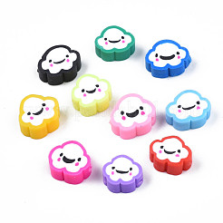 Handmade Polymer Clay Beads&nbsp;CLAY-N006-37A-01