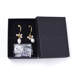 Brass Half Hoop Earrings&nbsp;EJEW-JE04159