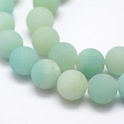 Natural Amazonite Beads Strands&nbsp;G-K209-03A-10mm