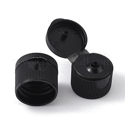 PP Plastic Flip Top Lids for Refillable Squeeze Bottle&nbsp;CON-WH0088-22B