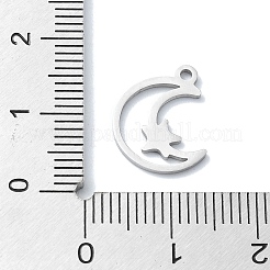 Non-Tarnish 304 Stainless Steel Charms&nbsp;STAS-C097-23P