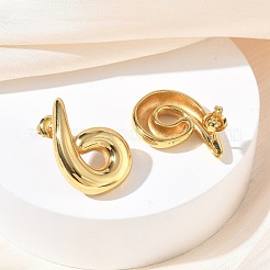 304 Stainless Steel Stud Earrings for Women&nbsp;EJEW-K333-23G