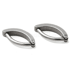 Non-Tarnish 304 Stainless Steel Curved Belly Ring Hoop&nbsp;STAS-B035-01P