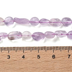 Natural Lavender Amethyst Beads Strands&nbsp;G-C268-A03-6x8mm