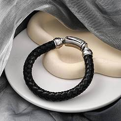 Leather Braided Cord Bracelets&nbsp;AJEW-Q003-01A