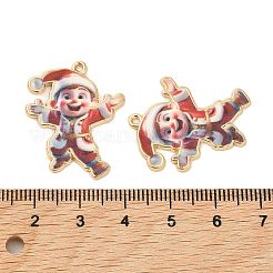 Christmas Alloy Enamel Pendants&nbsp;ENAM-K069-44F-G