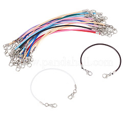 30Pcs Korean Waxed Polyester Cord Bracelet Making&nbsp;YC-TADJ0001-02A