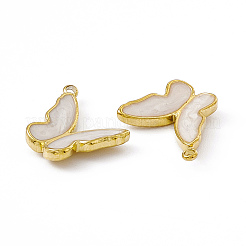 Real 18K Gold Plated PVD Vacuum Plating 201 Stainless Steel Enamel Pendants&nbsp;STAS-J401-VC1050