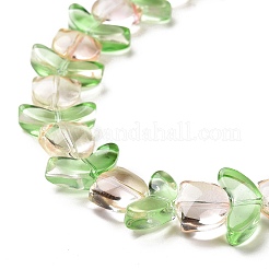 Transparent Glass Beads Strands&nbsp;X-LAMP-H061-02A
