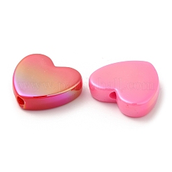 UV Plating Opaque Acrylic Beads&nbsp;SACR-L005-07