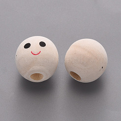Maple Wood European Beads&nbsp;WOOD-S055-24
