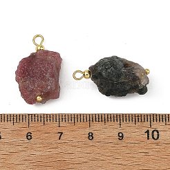 Raw Rough Natural Multicolor Tourmaline Pendants&nbsp;PALLOY-JF05962
