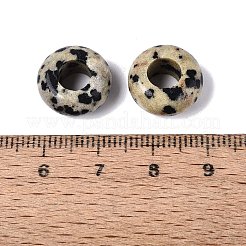 Natural Dalmatian Jasper European Beads&nbsp;G-N359-17A-05