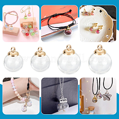 DIY Empty Globe Ball Pendant Making Kit&nbsp;DIY-PH0021-42