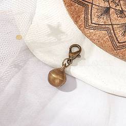 Brass Bell Pendant Decoration&nbsp;HJEW-JM02225