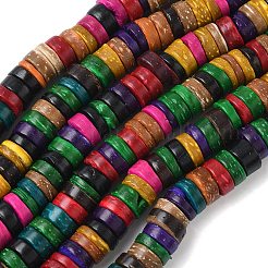 Natural Coconut Disc Bead Strands&nbsp;COCB-O002-02