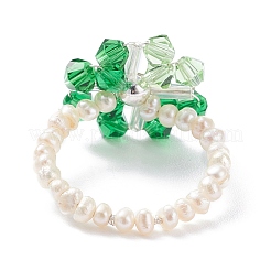 Snowflake Finger Rings&nbsp;RJEW-TA00023-01