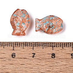 Picasso Transparent Glass Beads&nbsp;SEED-Q039-03D