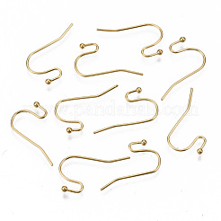 304 Stainless Steel Earring Hooks&nbsp;X-STAS-S111-005G-NR