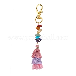 Polycotton Tassel Pendant Decorations&nbsp;HJEW-JM02188