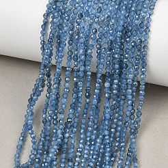 Natural Devil Blue Aquamarine Beads Strands&nbsp;GG-CBAF158-D01-03