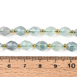 Natural Green Fluorite Beads Strands&nbsp;G-N342-53-8x6-12