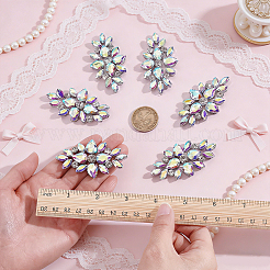Glass Rhinestone Ornament Accessories&nbsp;DIY-WH0308-990B